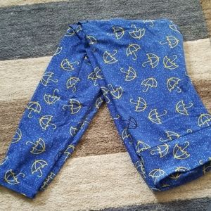 NWOT umbrella design TC lularoe leggings